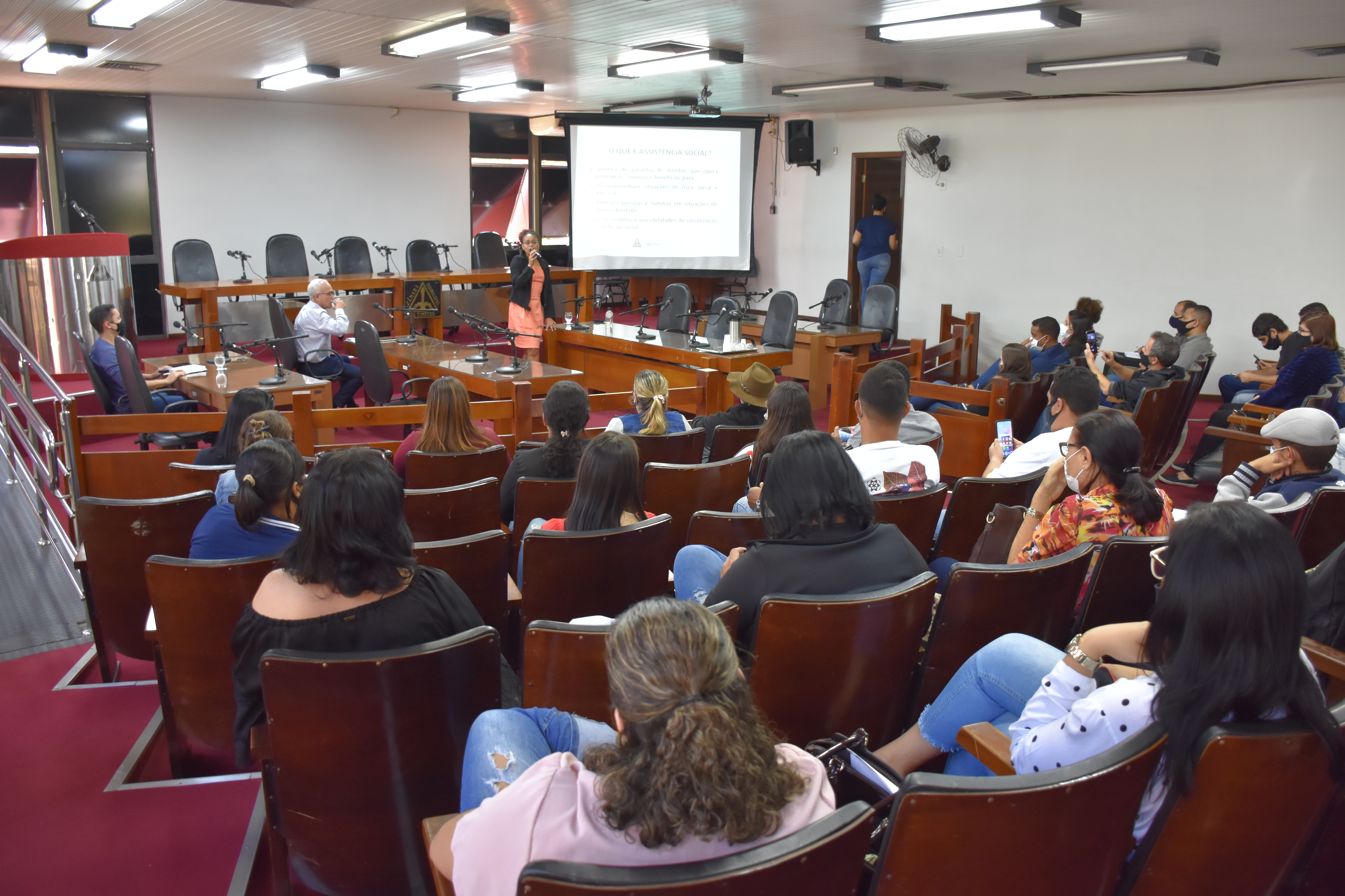 Assessores participam de treinamento junto à secretaria de Assistência Social