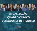 Atualização do quadro clínico dos vereadores de Timóteo