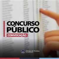 Câmara de Timóteo convoca mais aprovados em concurso público