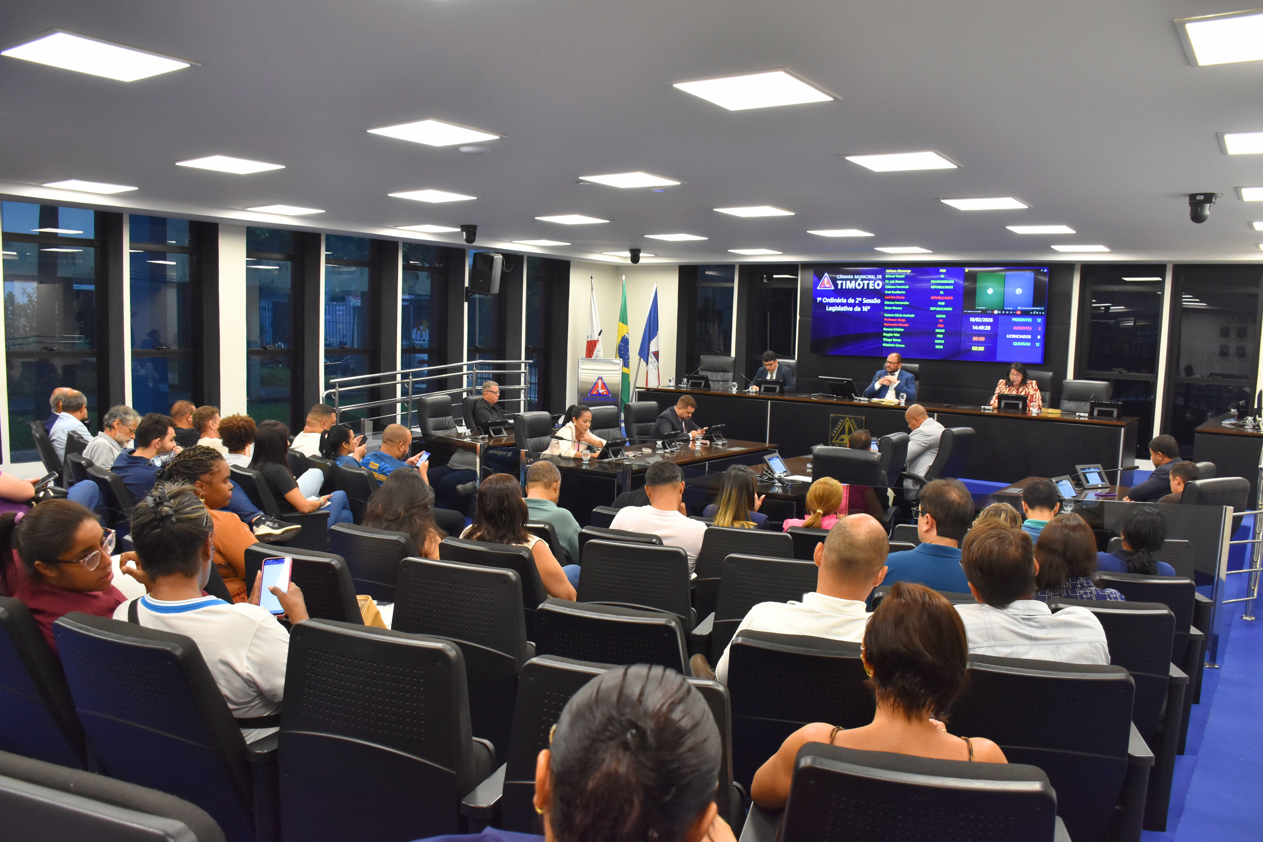 Câmara de Timóteo empossa primeira Procuradoria da Mulher em reunião ordinária