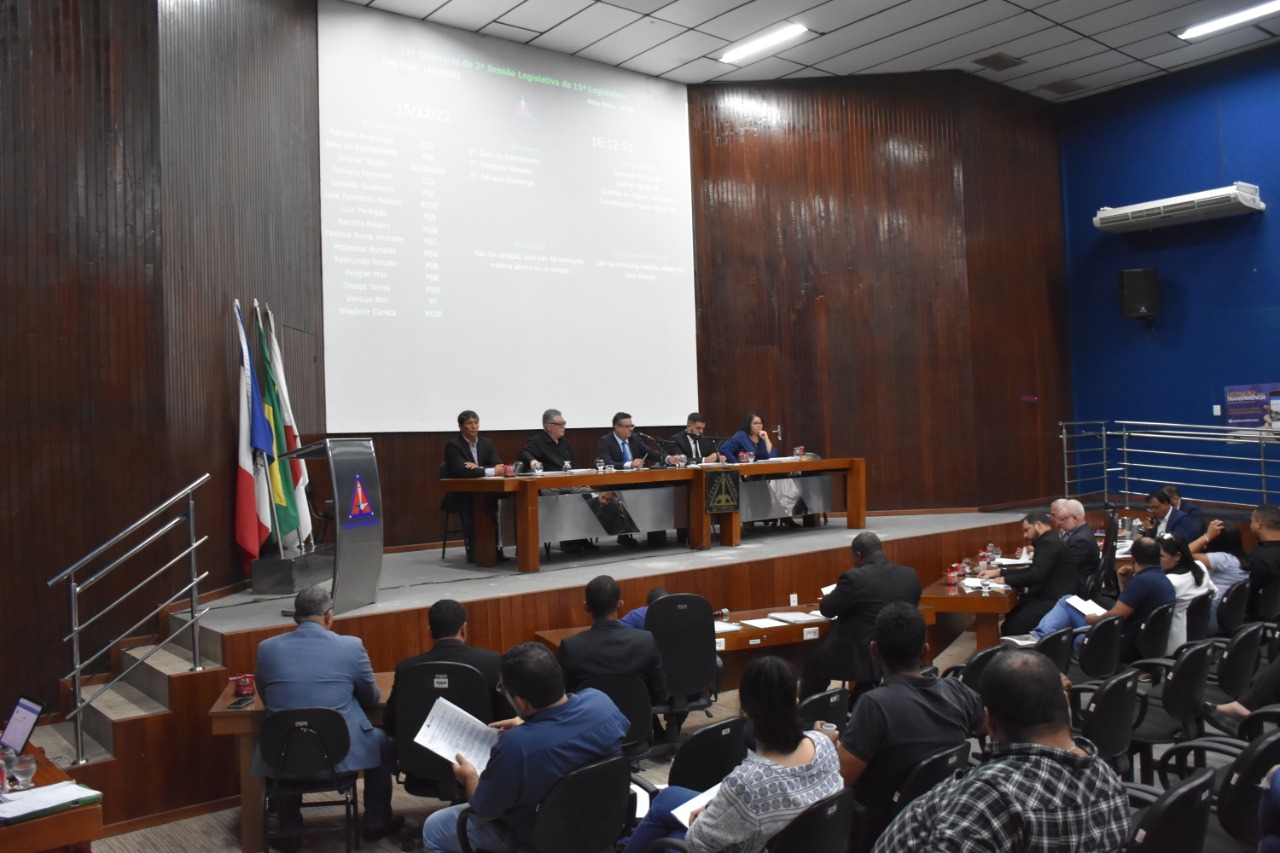 Câmara de Timóteo realiza última reunião ordinária do ano