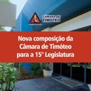 Câmara de Timóteo tem renovação de 53,33%