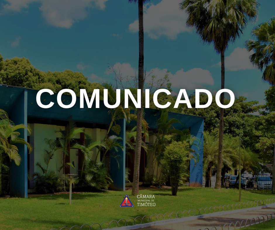 Câmara suspende atendimento externo