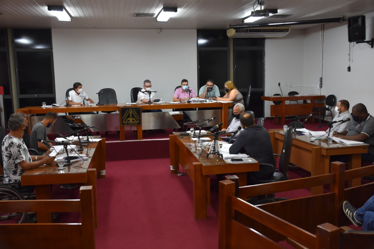 Comissões permanentes da Câmara de Timóteo aprovam nove matérias