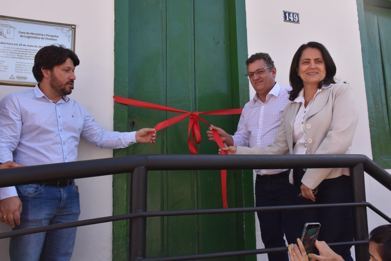 Emoção marca a reabertura da Casa de Memória, em Timóteo