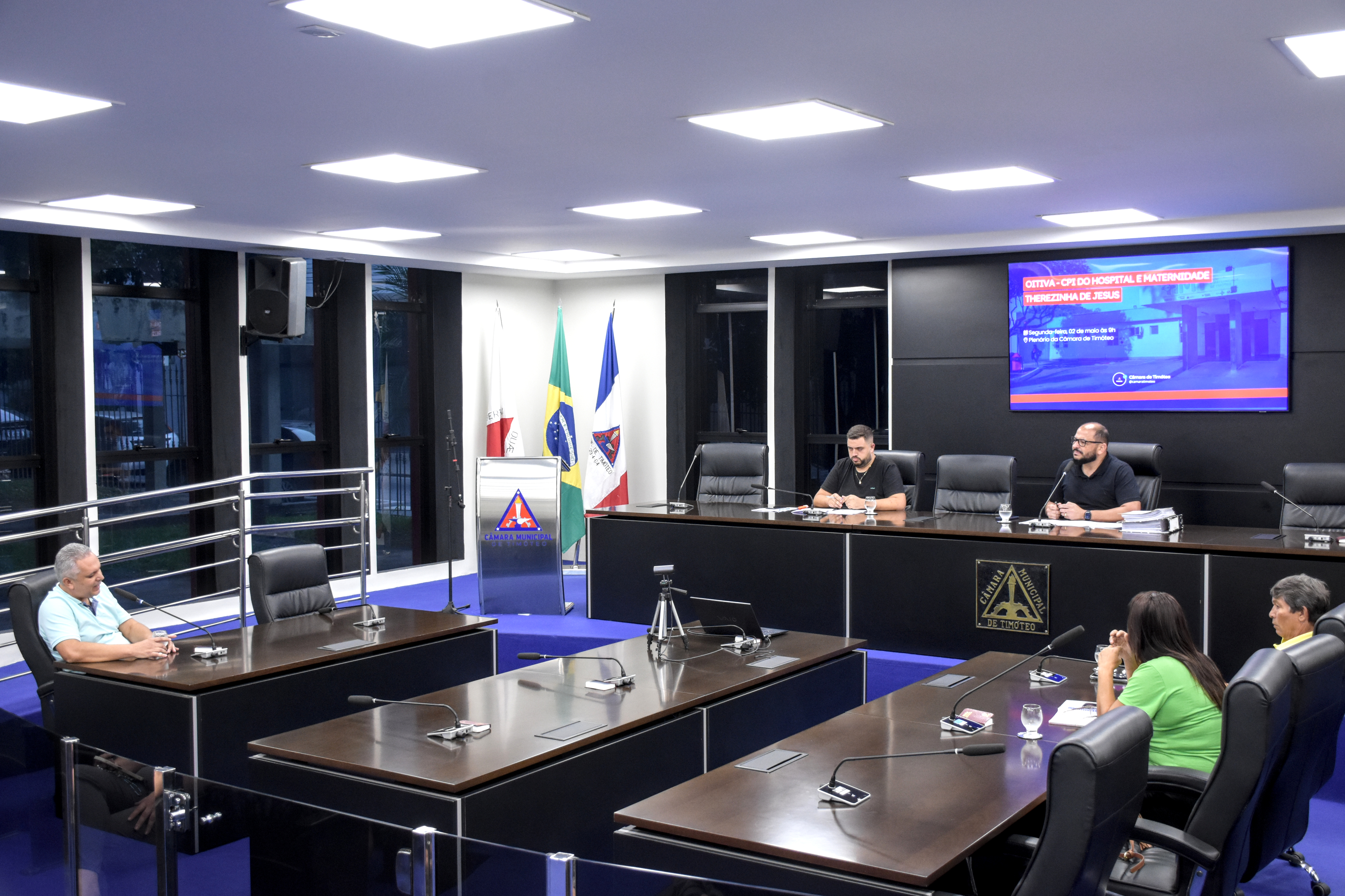Legislativo recebe mais 3 testemunhas nas oitiva da CPI do hospital Therezinha de Jesus