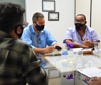 Sinsep discute campanha salarial com presidente da Câmara