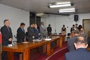 Vereadores se reúnem em sessão solene da nova legislatura Vereadores se reúnem em sessão solene da nova legislatura